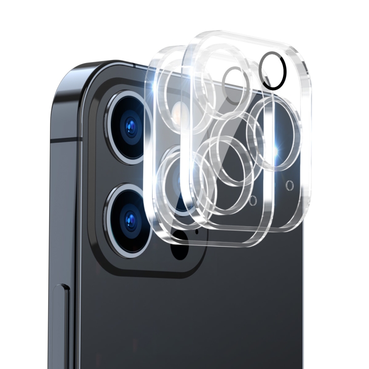 ENKAY ENKAY iPhone 15 Pro / 15 Pro Max 2-PACK Linsskydd Härdat Glas
