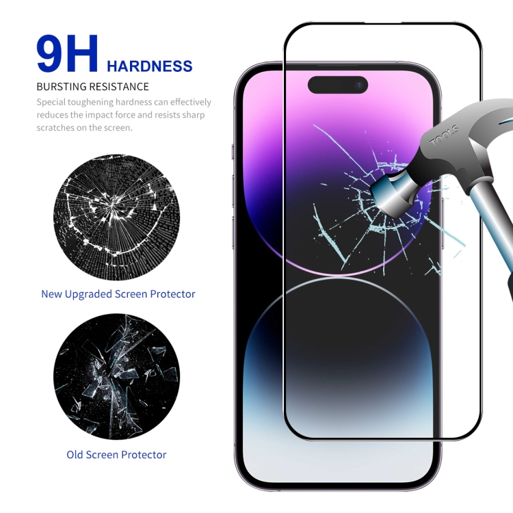 ENKAY ENKAY iPhone 15 Pro Max Skärmskydd Heltäckande