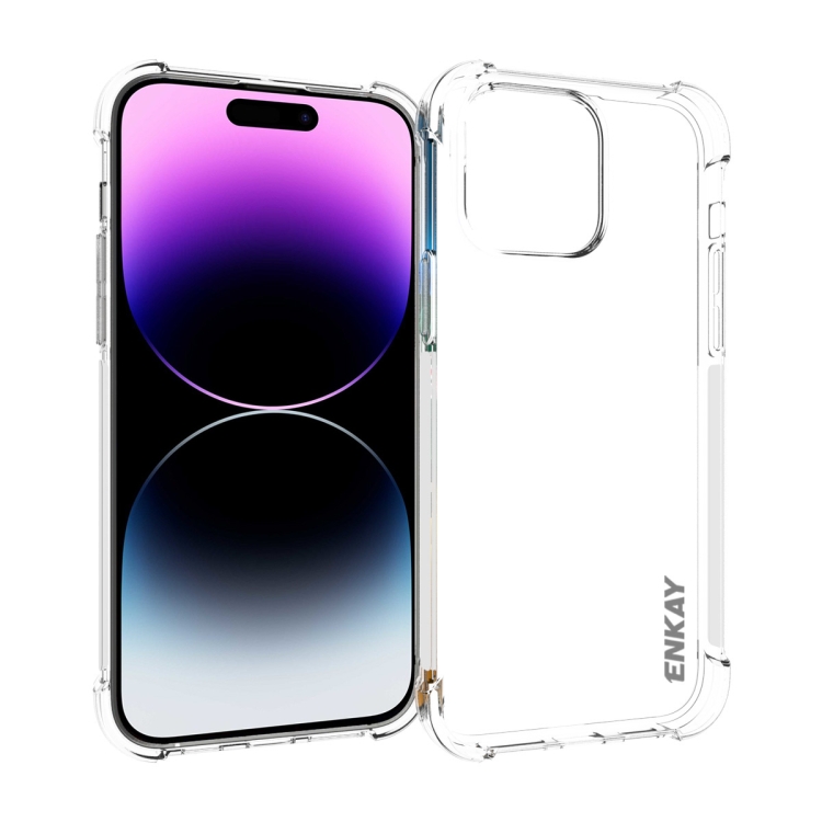 ENKAY ENKAY iPhone 15 Pro Max Skal Shockproof TPU Transparent