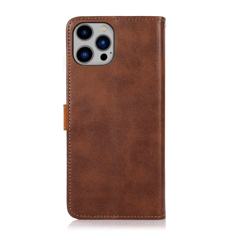KHAZNEH KHAZNEH iPhone 15 Pro Fodral Dual-Color Brun