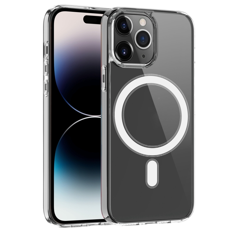  iPhone 15 Pro Skal MagSafe Akryl/TPU Transparent