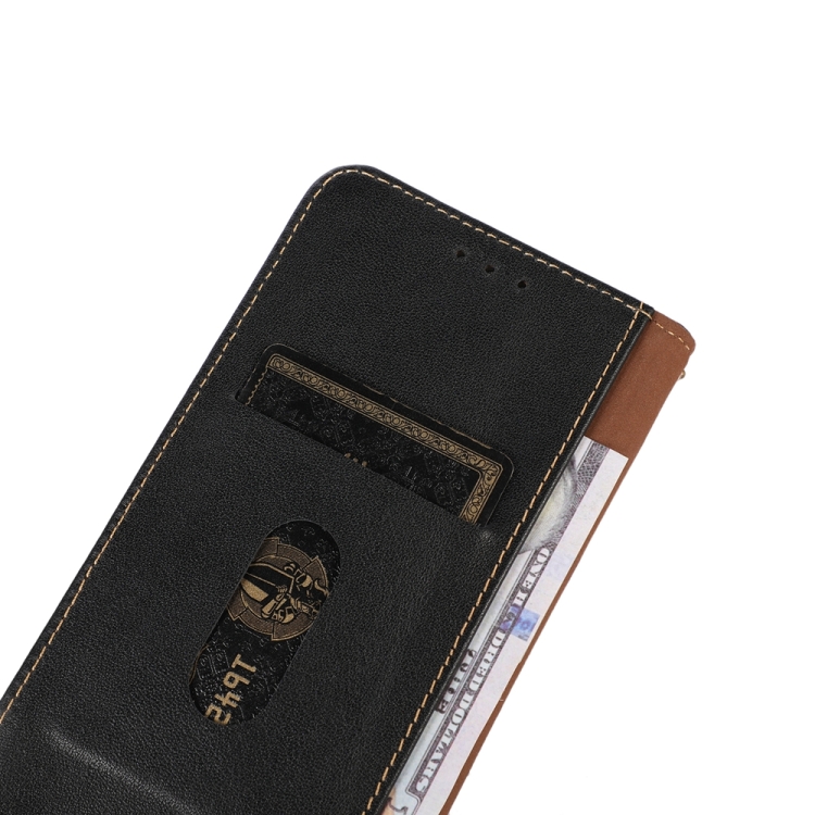 KHAZNEH KHAZNEH iPhone 15 Pro Fodral Flip Nappa Textur Svart