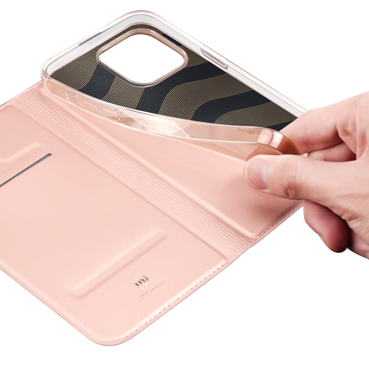 DUX DUCIS DUX DUCIS iPhone 15 Pro Fodral Skin Pro Roséguld