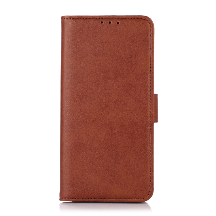  iPhone 15 Pro Fodral Läder Solid Brun