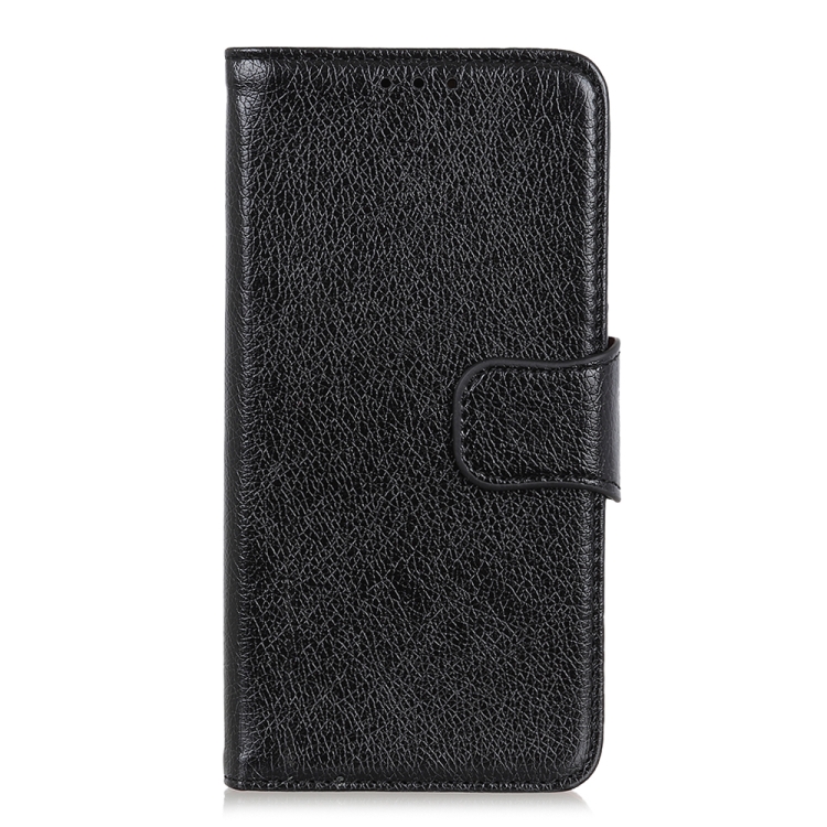  iPhone 15 Pro Fodral Läder Nappa Textur Svart