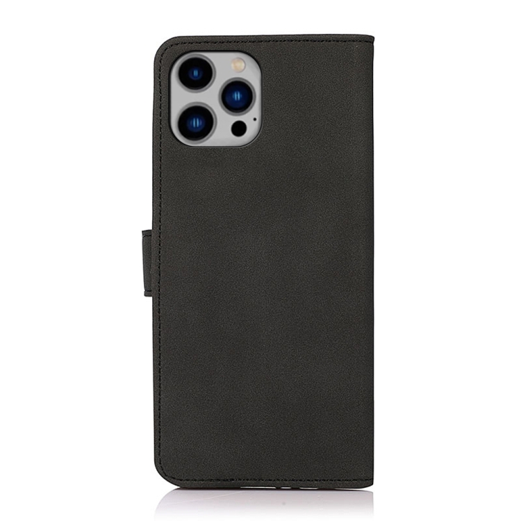 KHAZNEH KHAZNEH iPhone 15 Pro Fodral Matt Läder Svart