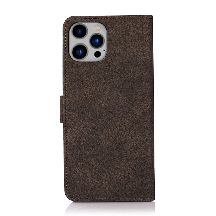 KHAZNEH KHAZNEH iPhone 15 Pro Fodral Matt Läder Brun
