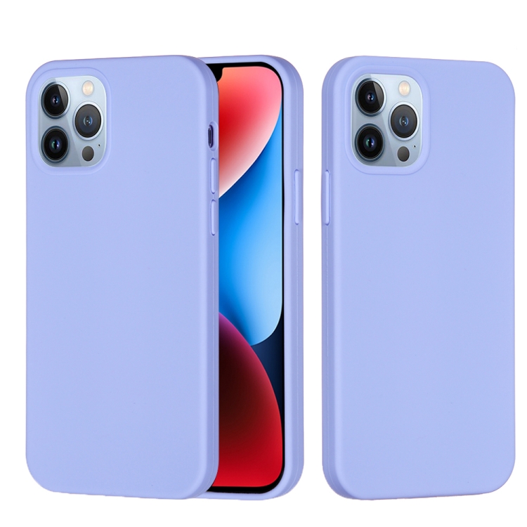  iPhone 15 Pro Skal Silikon Lila