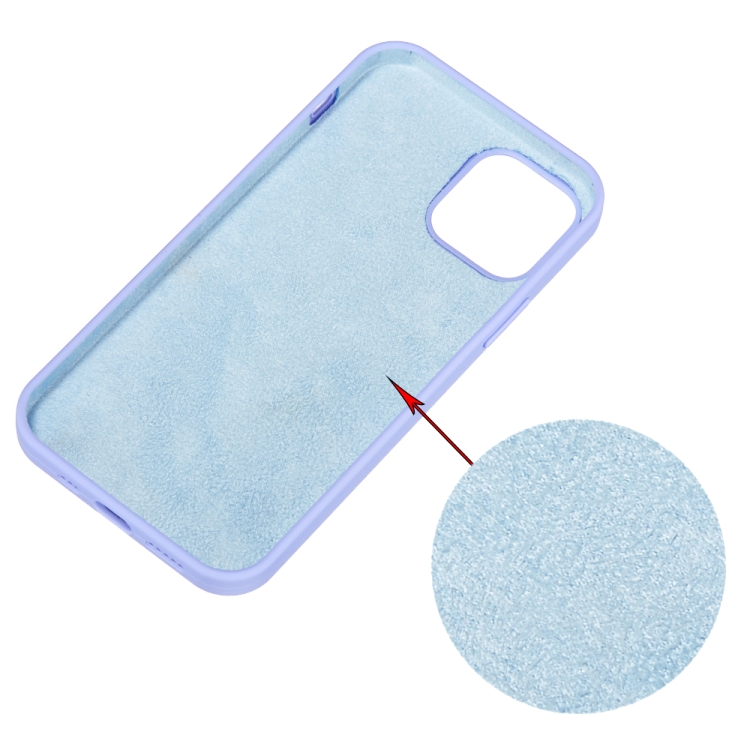  iPhone 15 Pro Skal Silikon Lila