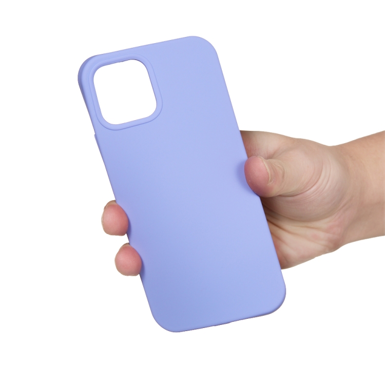  iPhone 15 Pro Skal Silikon Lila