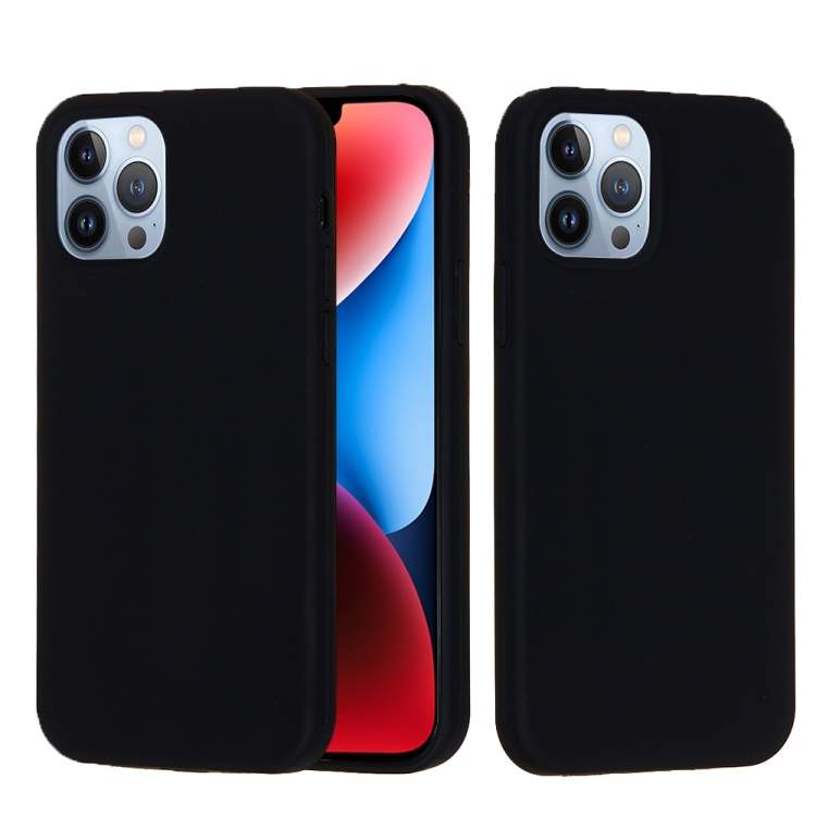  iPhone 15 Pro Skal Silikon Svart
