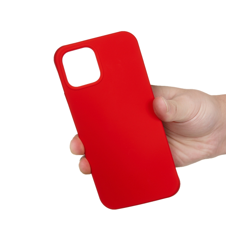  iPhone 15 Pro Skal Silikon Röd