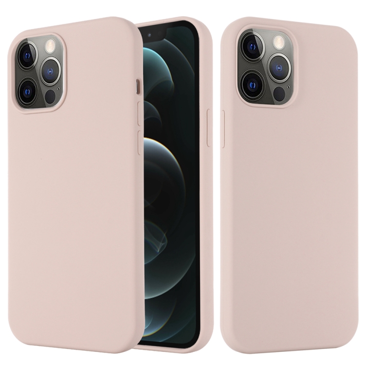  iPhone 15 Pro Skal MagSafe Silikon Ljus Rosa