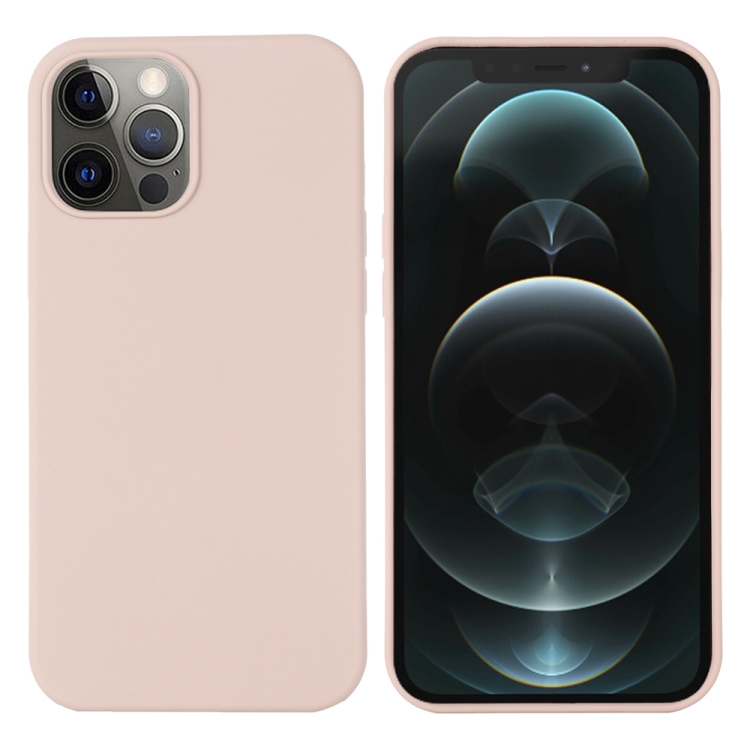  iPhone 15 Pro Skal MagSafe Silikon Ljus Rosa