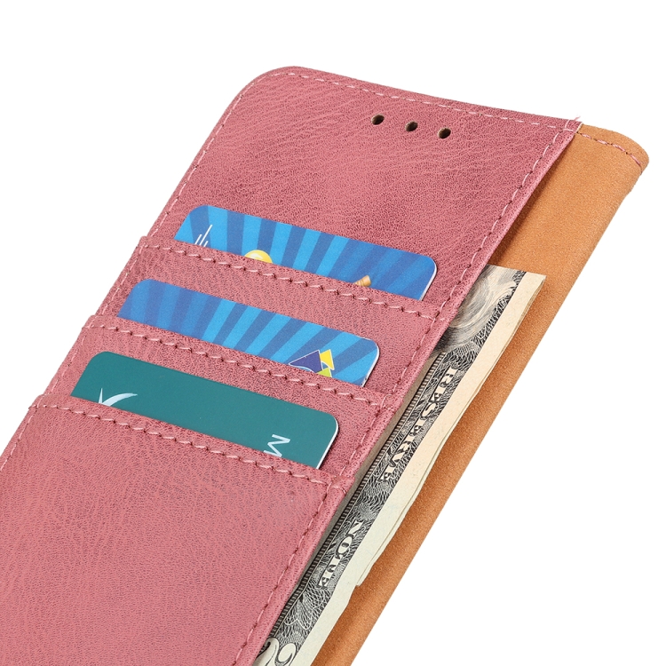 KHAZNEH KHAZNEH iPhone 15 Pro Fodral Läder Rosa
