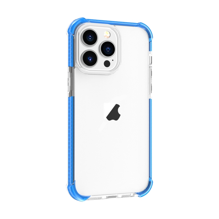  iPhone 15 Pro Skal Shockproof Akryl/TPU Blå