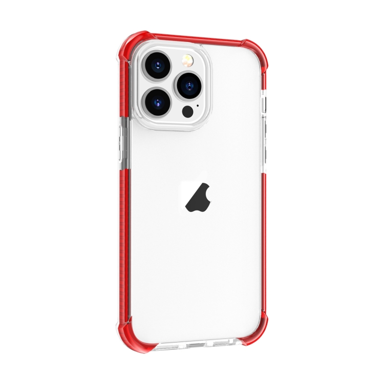  iPhone 15 Pro Skal Shockproof Akryl/TPU Röd