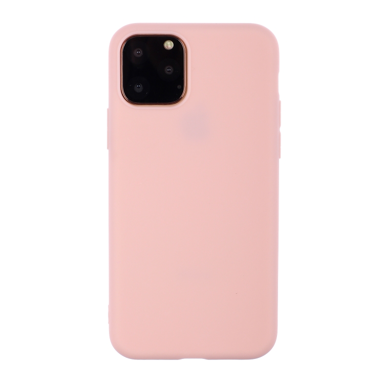  iPhone 15 Pro Skal Frostad TPU Ljus Rosa