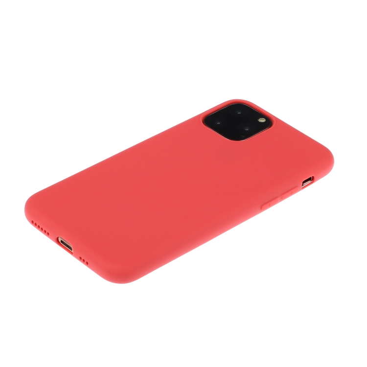  iPhone 15 Pro Skal Frostad TPU Röd