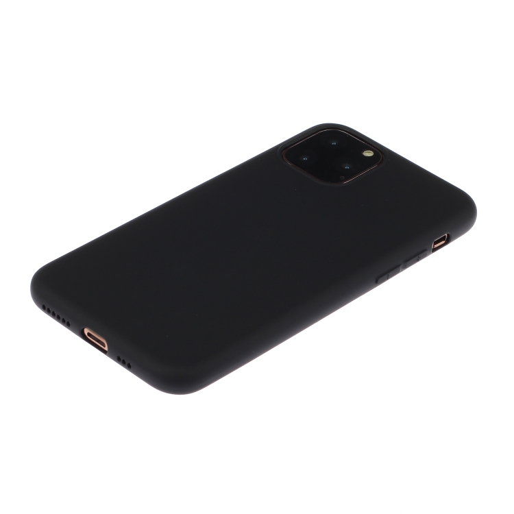  iPhone 15 Pro Skal Frostad TPU Svart