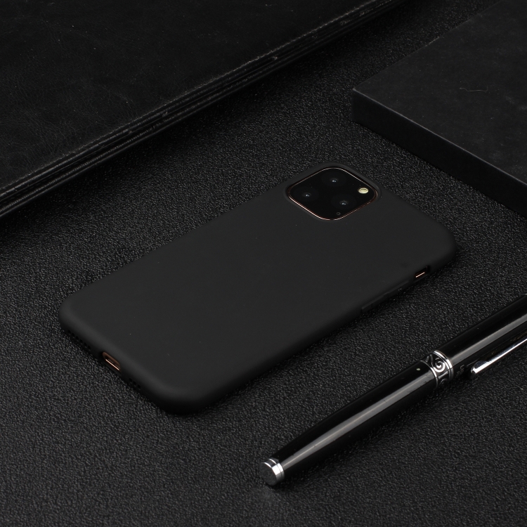  iPhone 15 Pro Skal Frostad TPU Svart