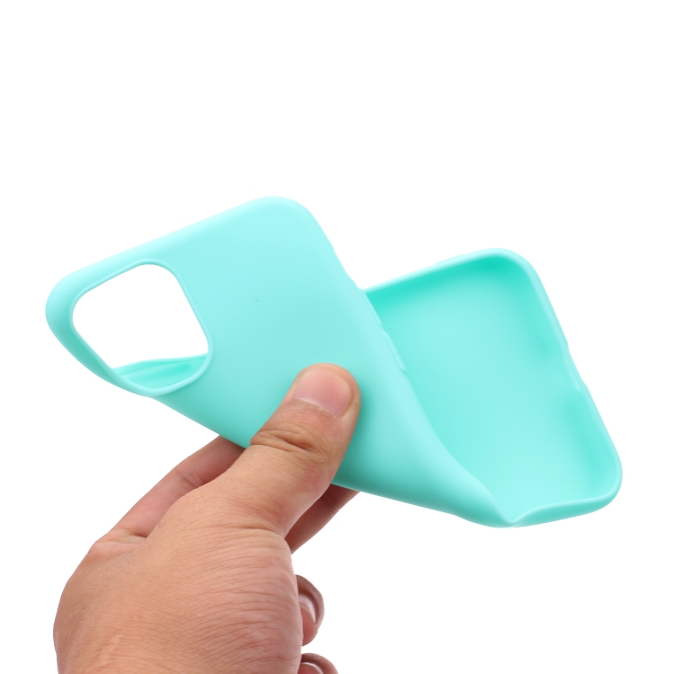  iPhone 15 Pro Skal Frostad TPU Mintgrön