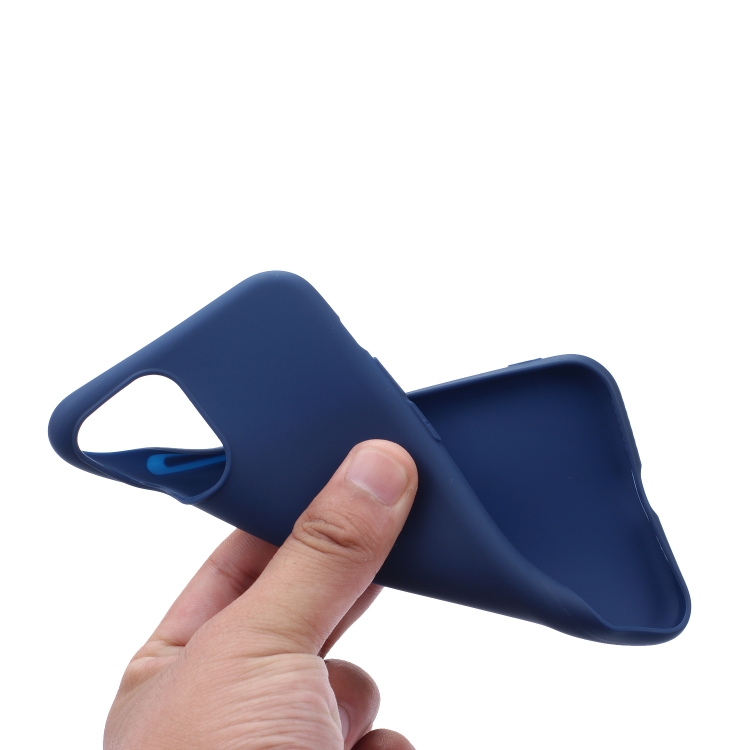  iPhone 15 Pro Skal Frostad TPU Blå