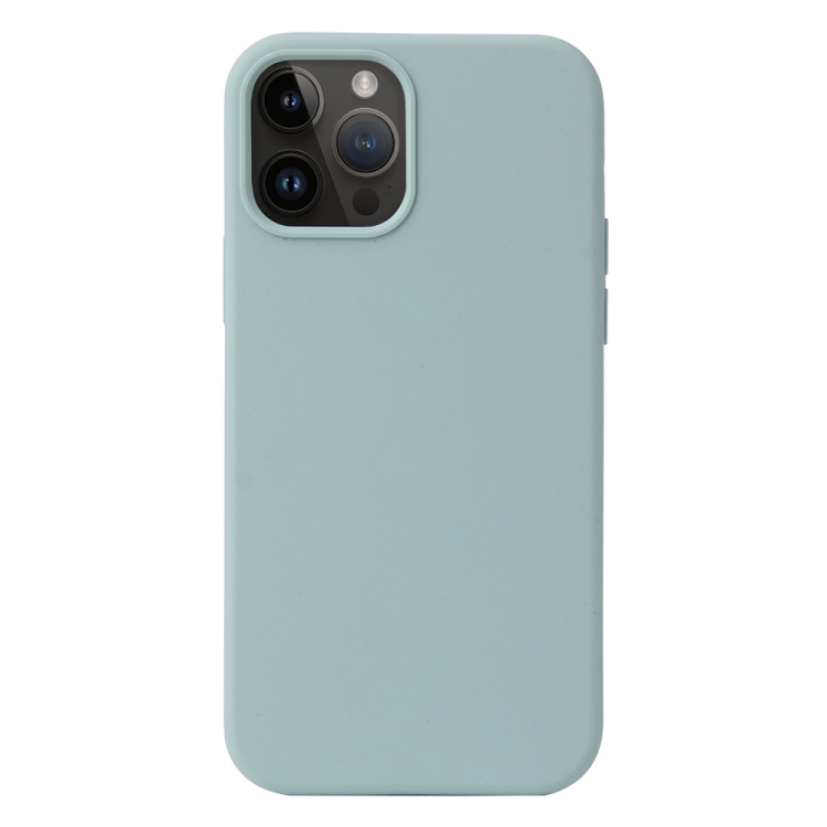  iPhone 15 Pro Skal Liquid Silikon Emerald Grön