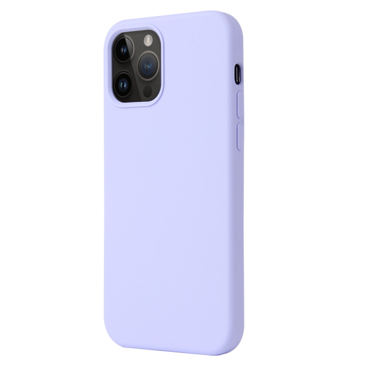  iPhone 15 Pro Skal Liquid Silikon Lila