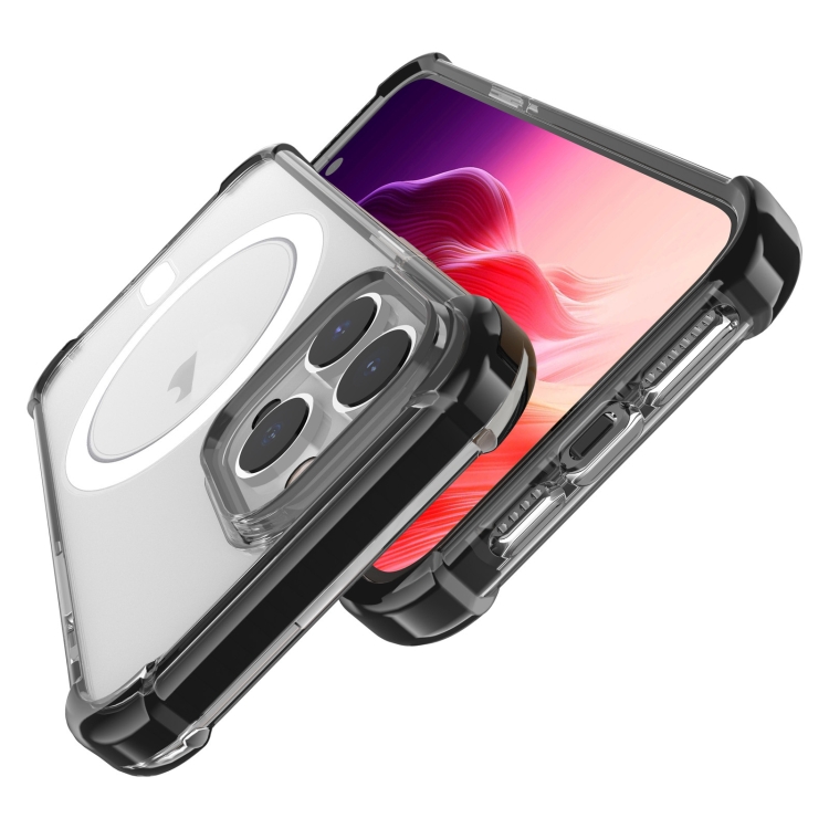  iPhone 15 Pro Skal Shockproof MagSafe Hybrid Svart