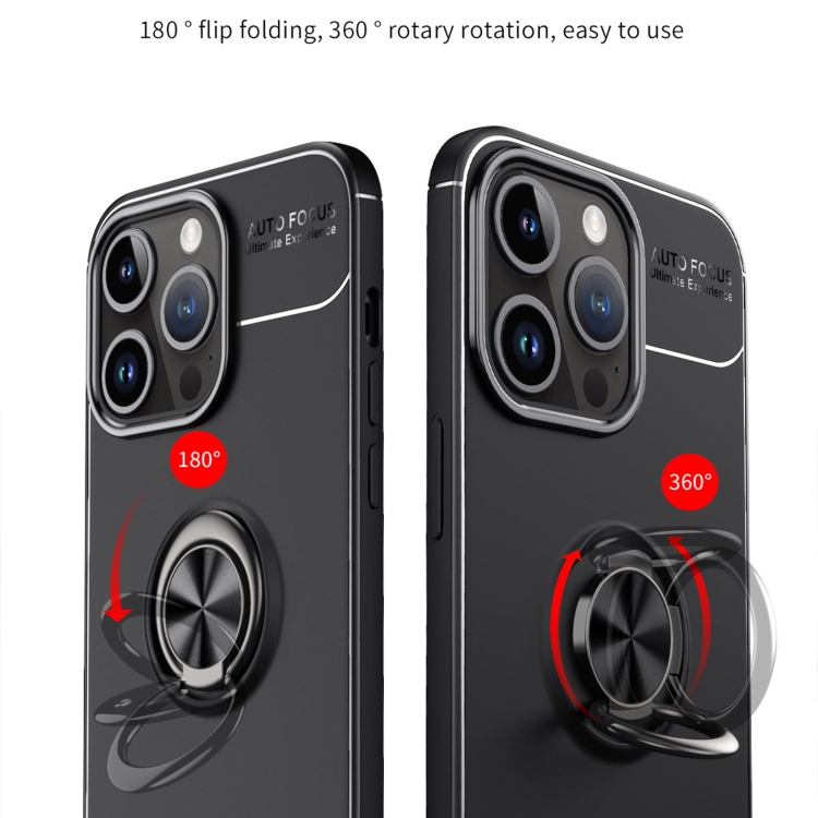  iPhone 15 Pro Skal Ring Röd