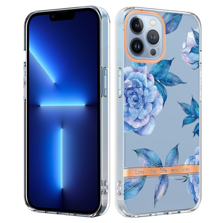  iPhone 15 Pro Skal Med Tryck Orkidépion