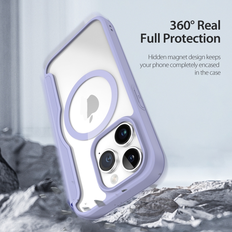DUX DUCIS DUX DUCIS iPhone 15 Pro Fodral MagSafe Skin X Pro Lila