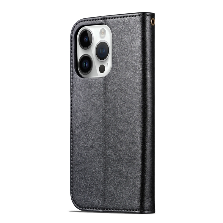 AZNS AZNS iPhone 15 Pro Fodral Läder Svart