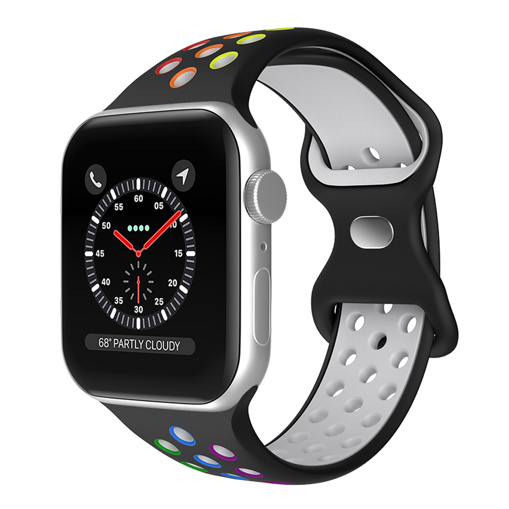 ColorPop Sportarmband Dual-Color Apple Watch 42/41/40/38 mm (S/M)