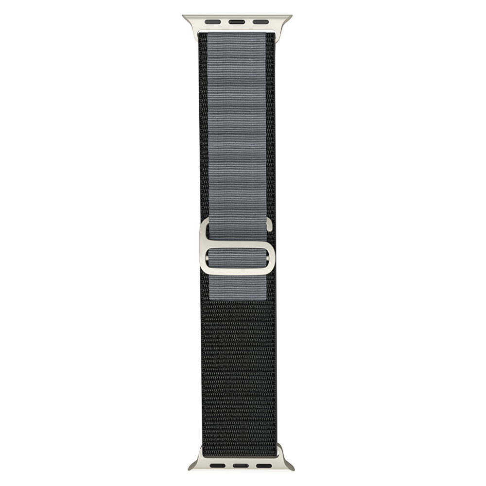 ColorPop Apple Watch 38/40/41/42 mm Armband Alpine Pro Loop Svart/Grå