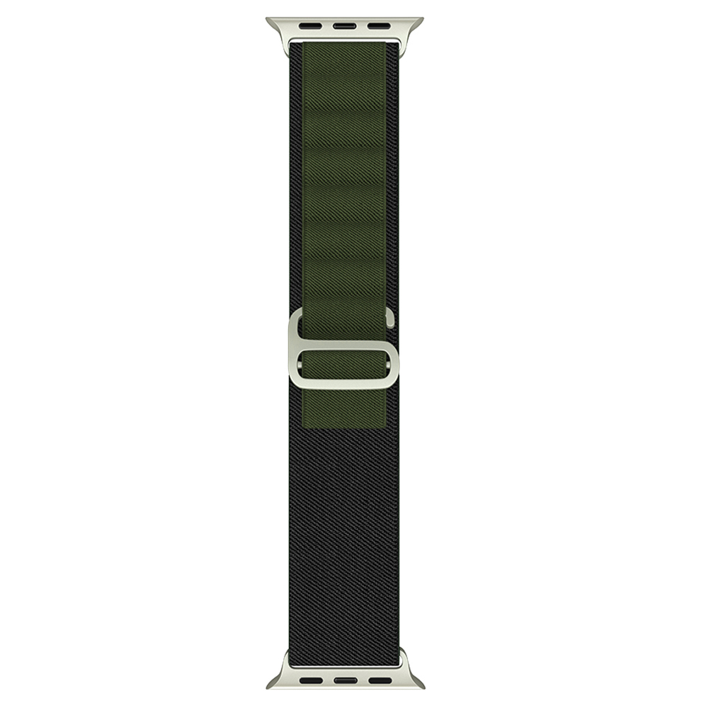 ColorPop Apple Watch 38/40/41/42 mm Armband Alpine Pro Loop Svart/Grön