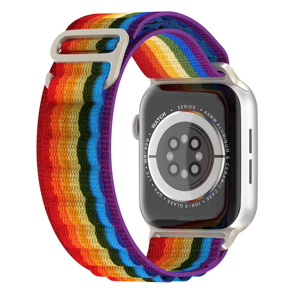 ColorPop Apple Watch 38/40/41/42 mm Armband Alpine Pro Loop Rainbow