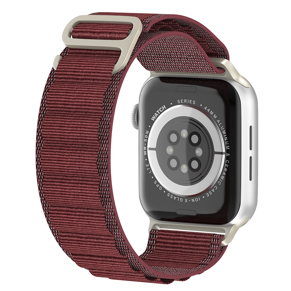 ColorPop Apple Watch 38/40/41/42 mm Armband Alpine Pro Loop Burgundy