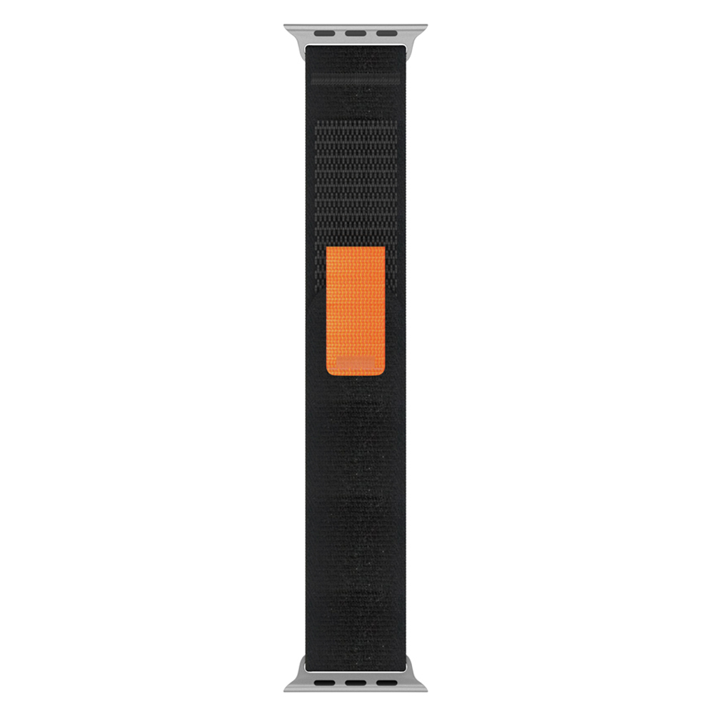 ColorPop Apple Watch 42/44/45/46/49 mm Armband Nylon Trail Loop Svart