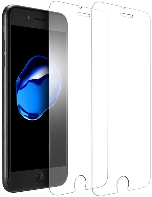  2-Pack iPhone 7/8 Härdat Glas Skärmskydd
