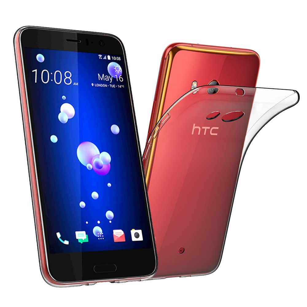  HTC U11 - Transparent TPU Skal