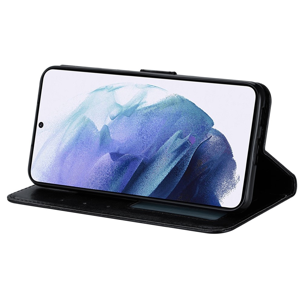  Samsung Galaxy S21 - Plånboksfodral - Röd