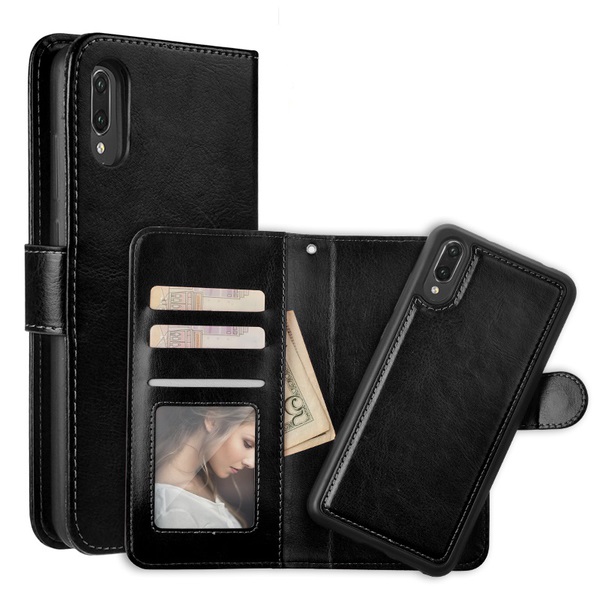  Huawei P20 - Plånboksfodral / Magnet Skal 2 in 1 - Välj Färg!