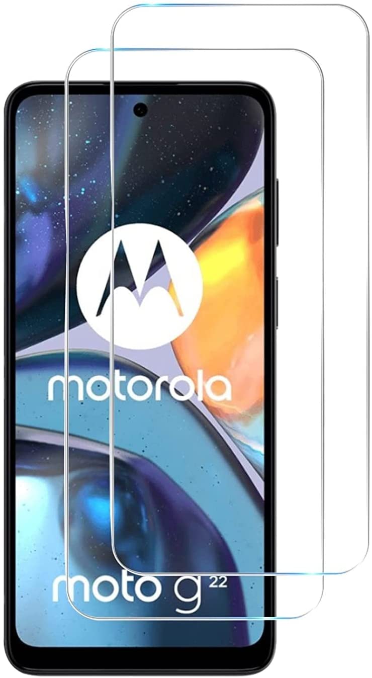  [2-PACK] Motorola Moto G22 Skärmskydd i härdat glas