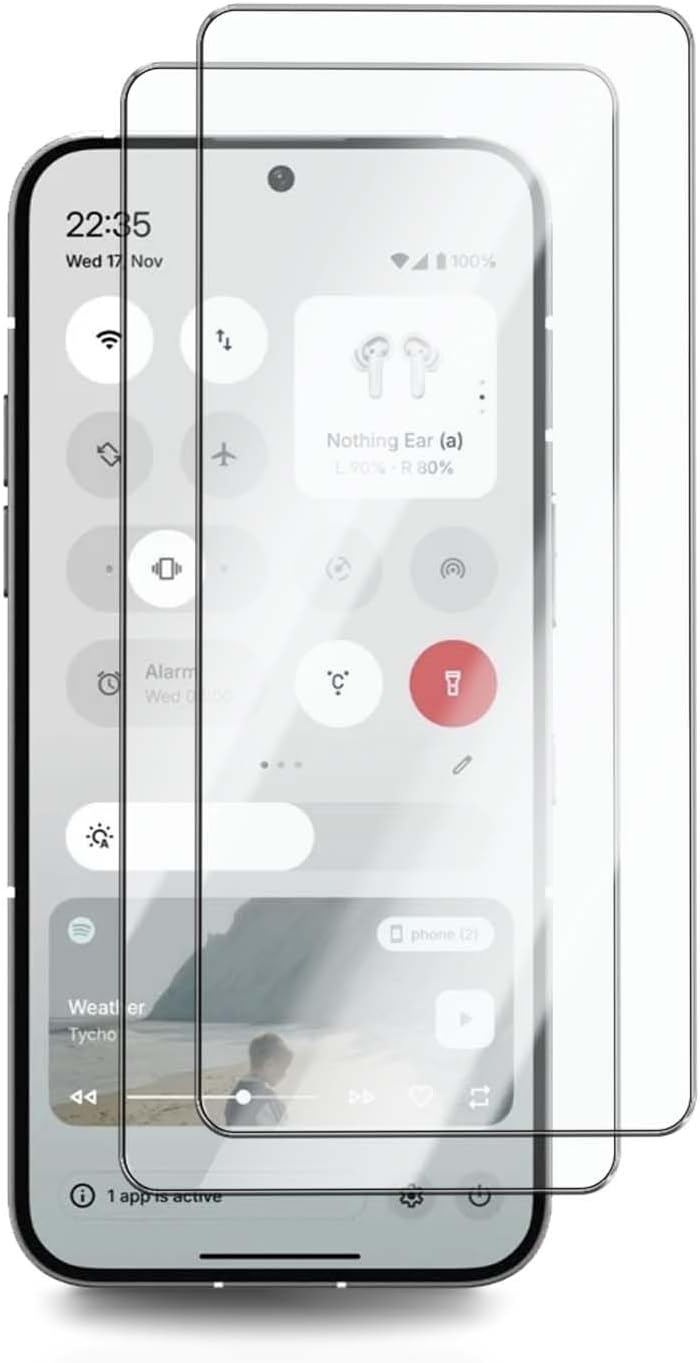  2-Pack Nothing Phone (3a) Skärmskydd i Härdat Glas