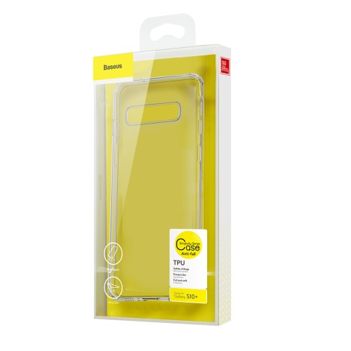 BASEUS Baesus Samsung Galaxy S10 Plus - TPU Skal - Transparent