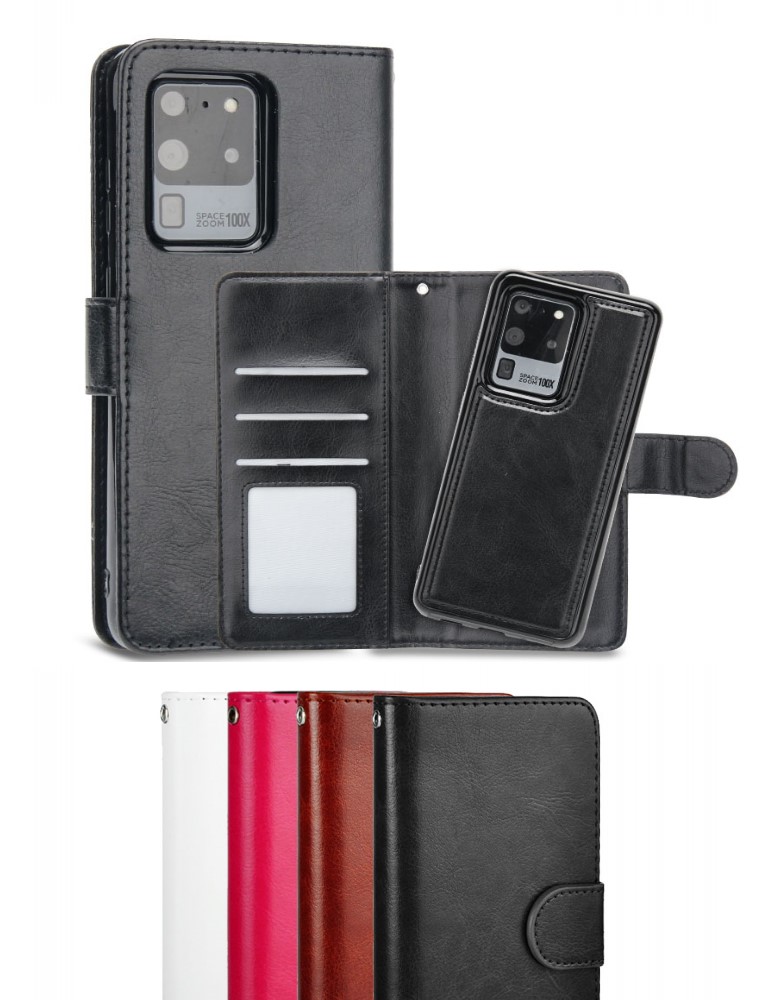  Samsung S20 FE - Fodral / Magnet Skal 2 in 1 - Brun