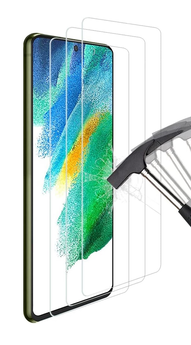  3-Pack Samsung S21 FE - Skärmskydd i Härdat Glas