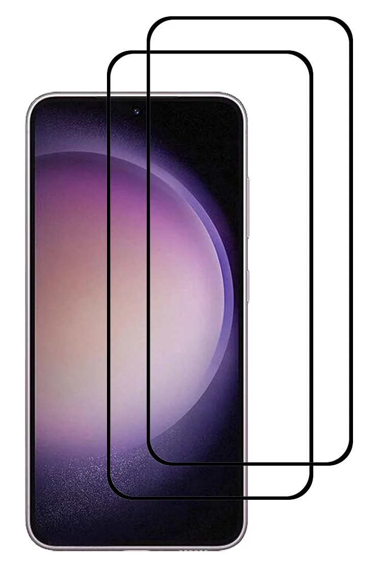  2-Pack Samsung S25 Plus Heltäckande Skärmskydd I Härdat Glas